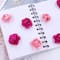 12 Packs: 8 ct. (96 total) 3D Rose Floral Stickers by Recollections™